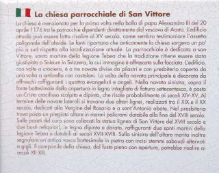 Pannello illustrativo - Parrocchiale di San Vittore a Roisan