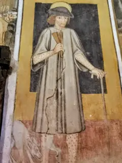 Affresco - Cappella di Santo Stefano a Morozzo