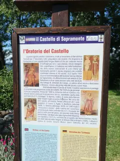 Pannello illustrativo - Chiesa della Natività di Maria a Prato Sesia