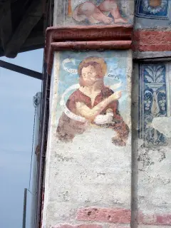 Lato Sud Est - San Giovanni Battista - Pilone di San Sebastiano e San Rocco a Ruffia