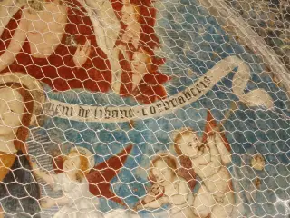 Lato Sud Est - dettaglio - Pilone di San Sebastiano e San Rocco a Ruffia