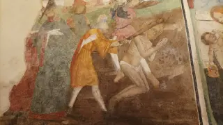 Affreschi - Cappella di San Sebastiano o della Liberazione a Giaveno