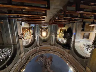Interno - Santuario della Madonna dei Laghi a Avigliana