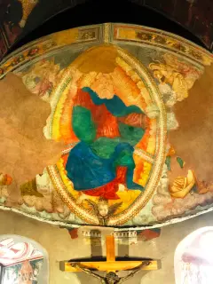 Pantocratore - Chiesa di San Vincenzo di Saragozza a Saint-Vincent