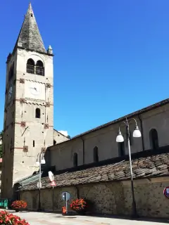 Campanile - Chiesa di San Vincenzo di Saragozza a Saint-Vincent