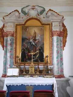 Annunciazione - Cappella Castrense di Santa Barbara e San Nicola a Sarre