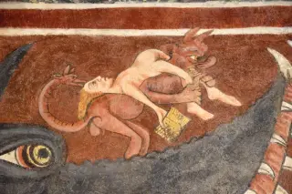 Giudizio universale - Cappella di San Michele a VerrayesFrazione Marseiller