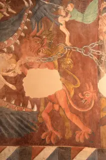 Giudizio universale - Cappella di San Michele a VerrayesFrazione Marseiller