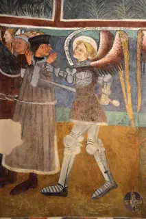 Giudizio universale - Cappella di San Michele a VerrayesFrazione Marseiller