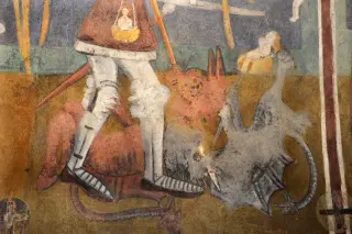 Giudizio universale - Cappella di San Michele a VerrayesFrazione Marseiller