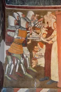 Affreschi - Cappella di San Michele a VerrayesFrazione Marseiller