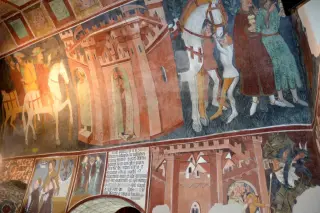 Affreschi - Cappella di San Michele a VerrayesFrazione Marseiller