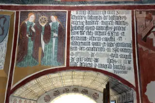 Santa Lucia e Santa Caterina - Cappella di San Michele a VerrayesFrazione Marseiller