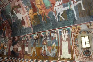 Affreschi - Cappella di San Michele a VerrayesFrazione Marseiller