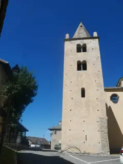 Campanile - Parrocchiale di San Martino e Santa Barbara a Verrayes