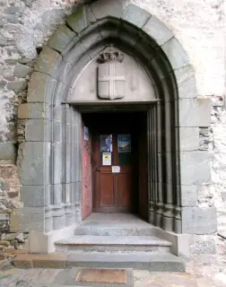 Portale - Prevostura di San Gilles o Sant'Egidio a Verrès