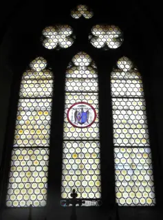 Vetrata - Parrocchiale dei SS. Egidio e Agostino a Verrés