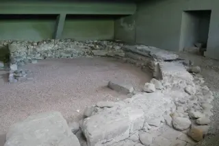 Resti abside - Basilica Paleocristiana di San Lorenzo a Aosta