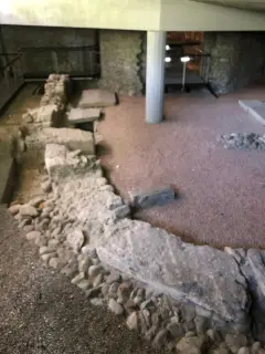 Resti abside - Basilica Paleocristiana di San Lorenzo a Aosta