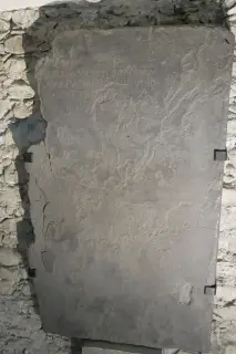 Lapide Vescovo Grato - Basilica Paleocristiana di San Lorenzo a Aosta