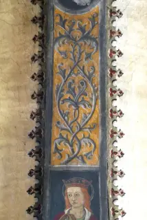 Affresco del sottarco - Collegiata di Sant'Orso a Aosta