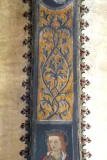 Affresco del sottarco - Collegiata di Sant'Orso a Aosta