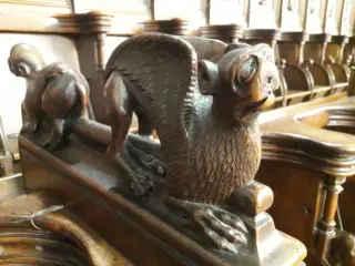 Sculture del coro - Collegiata di Sant'Orso a Aosta