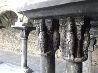 Capitello - Chiostro di Sant'Orso a Aosta