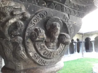 Capitello - Chiostro di Sant'Orso a Aosta