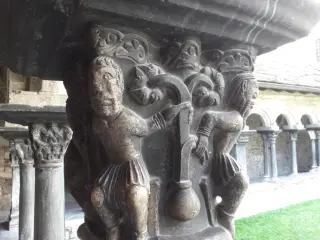 Capitello - Chiostro di Sant'Orso a Aosta