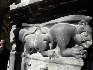 Capitello - Chiostro di Sant'Orso a Aosta