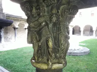 Capitello - Chiostro di Sant'Orso a Aosta