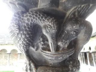 Capitello - Chiostro di Sant'Orso a Aosta