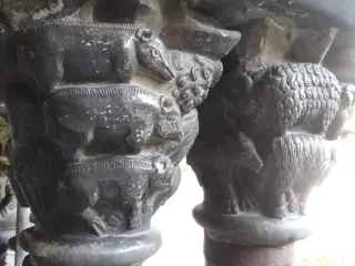 Capitello - Chiostro di Sant'Orso a Aosta