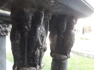 Capitello - Chiostro di Sant'Orso a Aosta