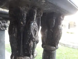 Capitello - Chiostro di Sant'Orso a Aosta