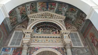 Facciata - Cattedrale di Notre-Dame o Santa Maria Assunta a Aosta