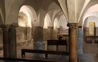 Cripta - Cattedrale di Notre-Dame o Santa Maria Assunta a Aosta