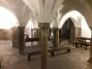 Cripta - Cattedrale di Notre-Dame o Santa Maria Assunta a Aosta