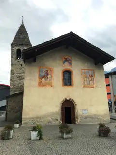 Facciata - Chiesa di Saint-Martin de Corleans a Aosta