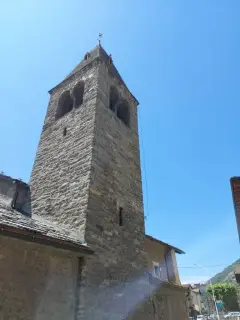 Campanile - Chiesa di Saint-Martin de Corleans a Aosta