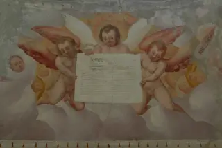 Dipinto - Chiesa di Fontaney della Beata Vergine Maria a Pont-Saint-Martin