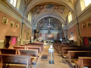 Interno - Parrocchiale dell' Assunzione di Maria a Bard