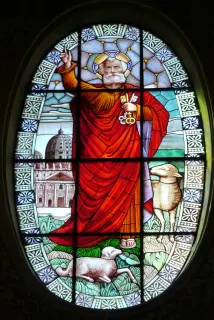 Vetrata San Pietro - Parrocchiale di San Pietro a Châtillon