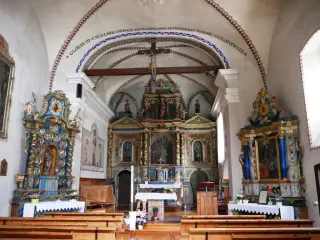 Navata interna - Parrocchiale di Santa Margherita a Bionaz