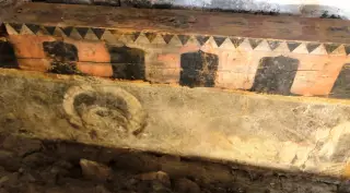 Tracce di affreschi - Cappella della Vergine e San Giovanni Evangelista a Saint-PierreFrazione Castello Sarriod de la Tour