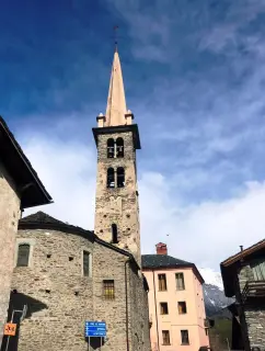 Campanile - Parrocchiale di Sant'Orso a La SalleFrazione Derby