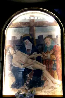 Pietà - Santuario della Madonna del Buon Rimedio a Villafranca PiemonteFrazione Cantogno