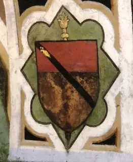 Stemma Challant - Cappella del Priorato di Sant'Orso a Aosta