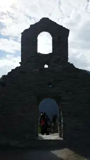 Portale - Cappella castrense di San Maurizio a BrussonFrazione Graines